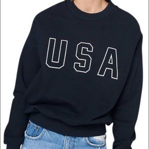 Anine Bing Size Small USA Sweatshirt